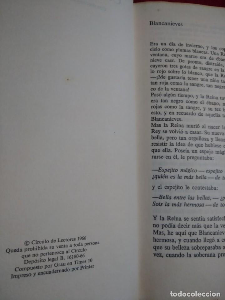 Libros de segunda mano: CUENTOS DE GRIMM    BLANCANIEVES Y OTROS... - Foto 2