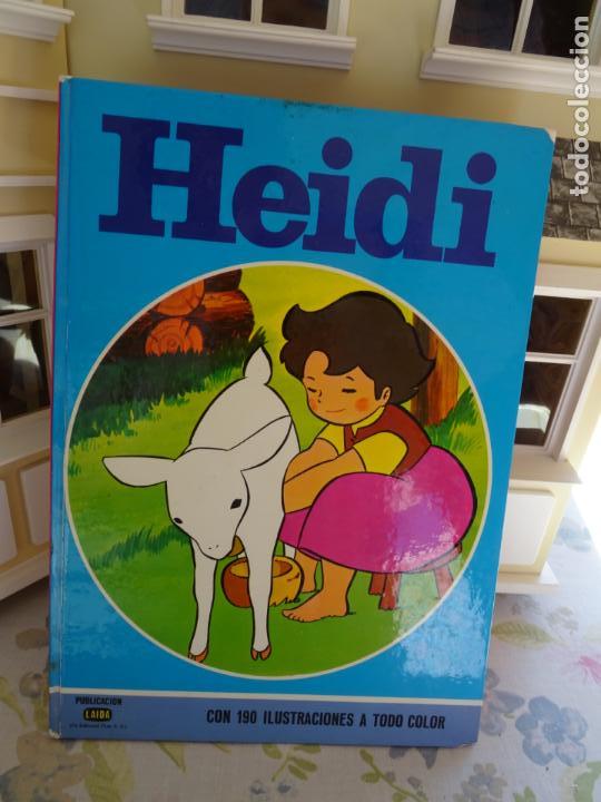 Libros de segunda mano: HEIDI - COLECCI&Oacute;N TURQUESA - 1975 - Foto 1