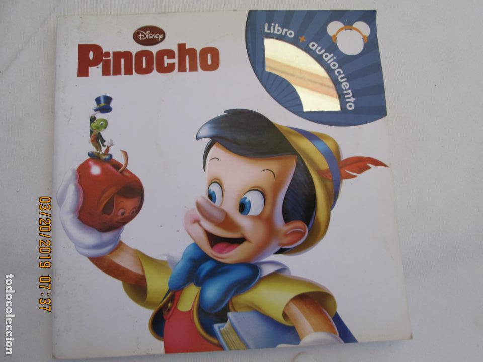 Libros de segunda mano: DISNEY PINOCHO - LIBRO + AUDILIBRO - ABC 2012. - Foto 1