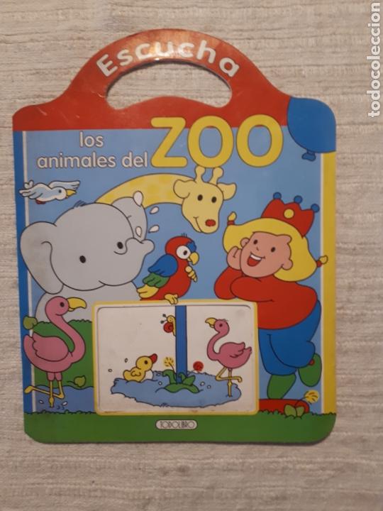 Libros de segunda mano: Escucha los animales del zoo. Todolibro. - Foto 1