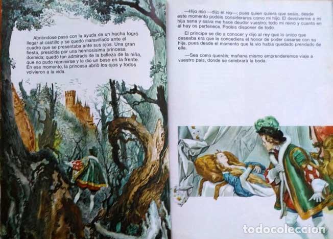 Libros de segunda mano: libro la bella durmiente, los tres cerditos, ali bab&aacute; interediciones JM 1981 - Foto 4