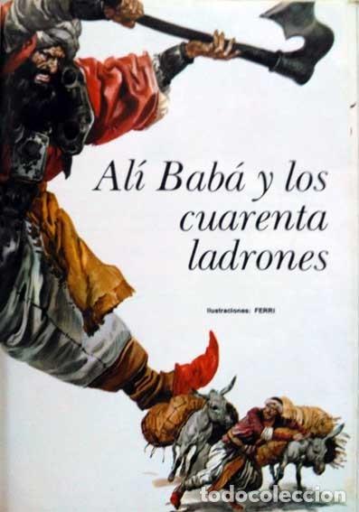 Libros de segunda mano: libro la bella durmiente, los tres cerditos, ali bab&aacute; interediciones JM 1981 - Foto 7