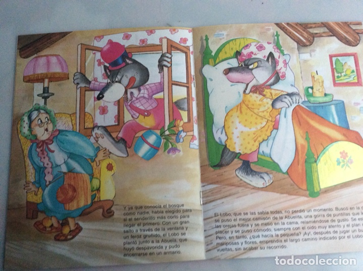 Libros de segunda mano: CAPERUCITA ROJA LIBRO PUZZLE AUTOADHESIVO - Foto 2
