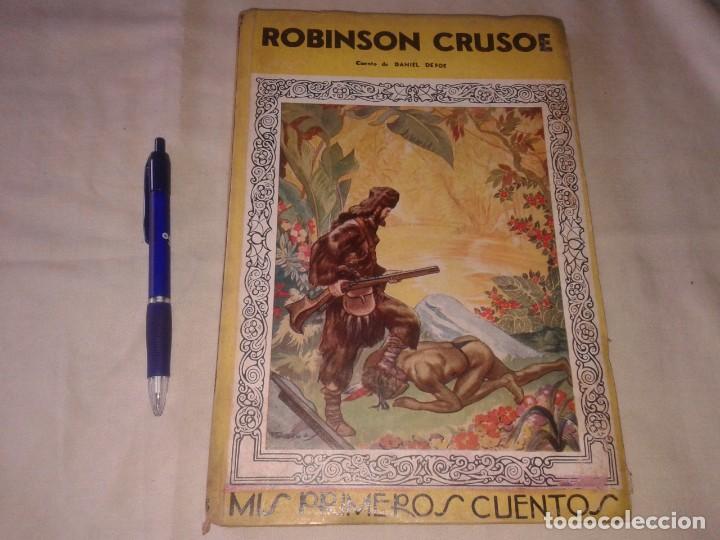 Libros de segunda mano: ROBINSON CRUSOE, DANIEL DEFOE, 1942, B3 - Foto 1