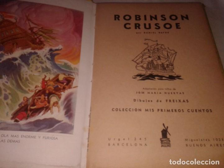 Libros de segunda mano: ROBINSON CRUSOE, DANIEL DEFOE, 1942, B3 - Foto 2