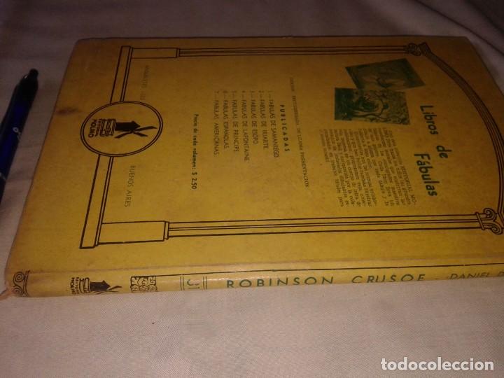 Libros de segunda mano: ROBINSON CRUSOE, DANIEL DEFOE, 1942, B3 - Foto 3
