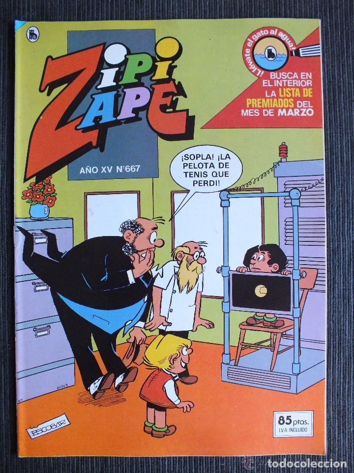 Libros de segunda mano: ZipiZape N.&ordm; 667. Escobar y otros - Foto 1