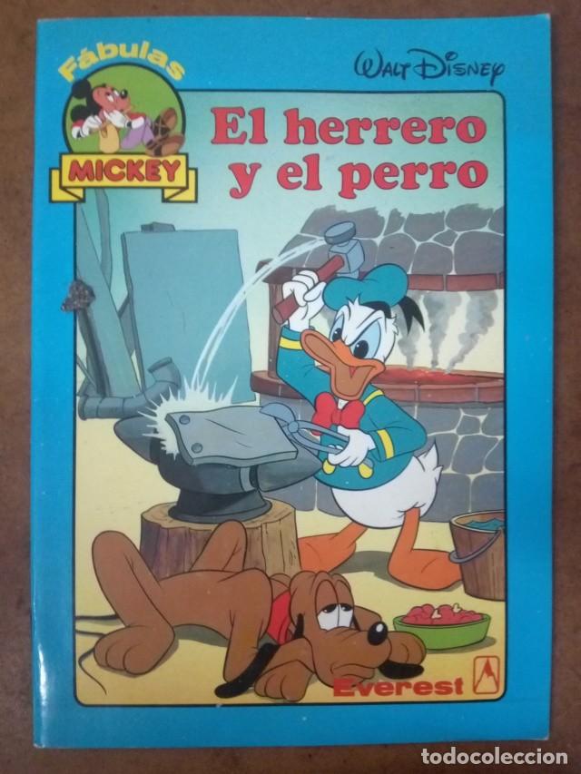 Libros de segunda mano: FABULAS MICKEY EL HERRERO Y EL PERRO - EVEREST - Foto 1