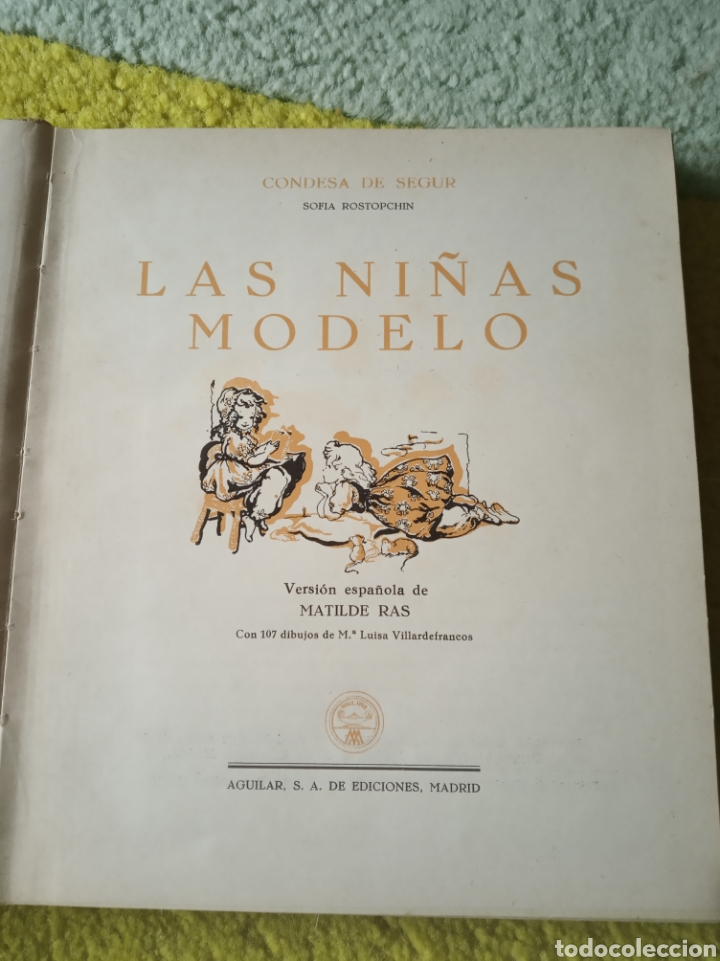 Libros de segunda mano: Las ni&ntilde;as modelo. Condesa de Segur - Foto 2