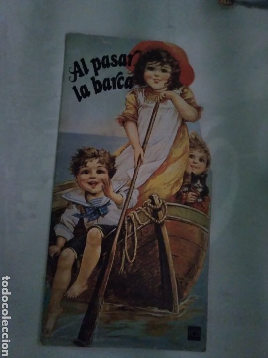 Libros de segunda mano: Cuento troquelado AL PASAR LA BARCA. PLAZA JANE'S