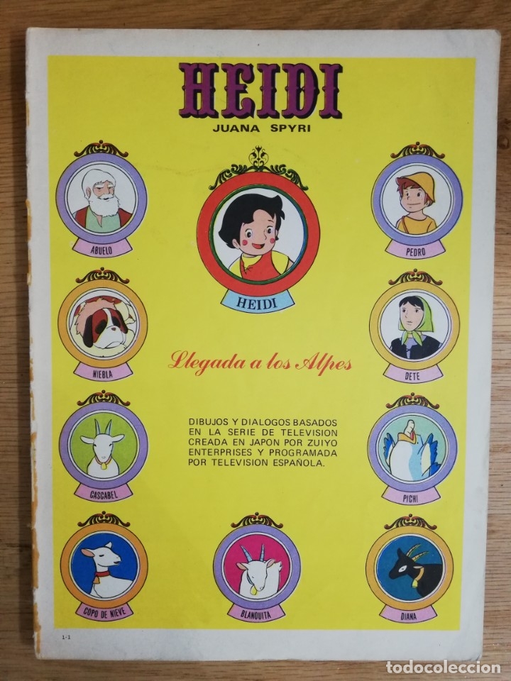 Libros de segunda mano: Colecci&oacute;n 10 libros Heidi 1975 - Foto 4