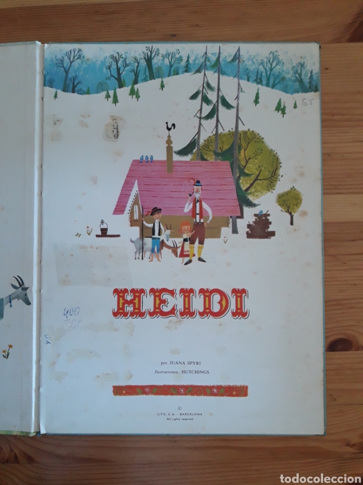 Libros de segunda mano: Heidi Johanna Spyri - Lito - Foto 2