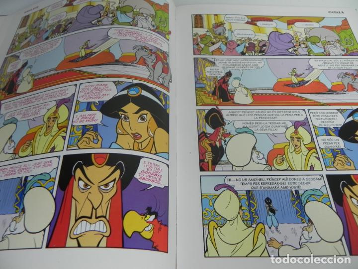 Libros de segunda mano: ALADIN - EDICI&Oacute;N EN CATAL&Aacute;N E INGL&Eacute;S -(DISNEY - 1996) - Foto 5