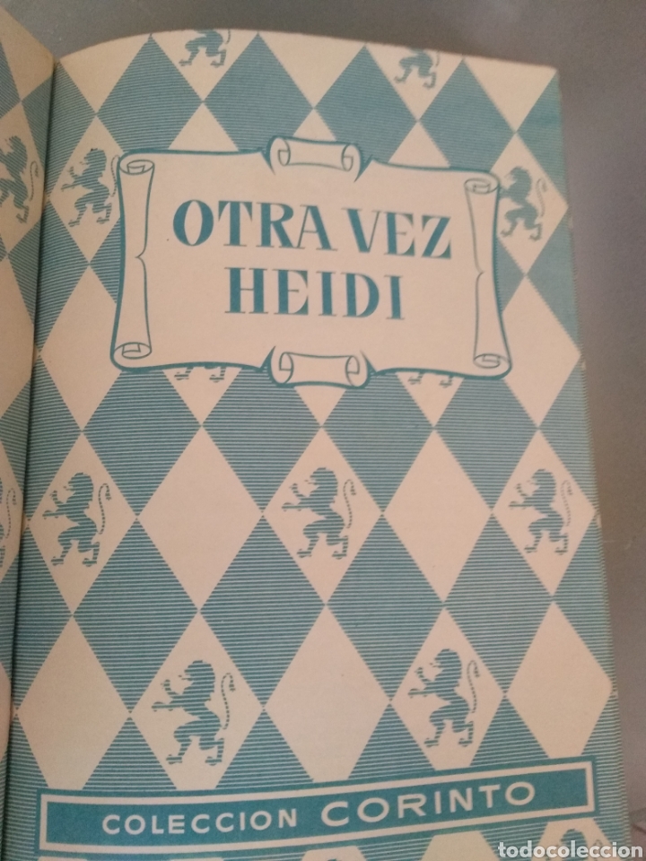 Libros de segunda mano: Otra vez Heidi. 1 Edici&oacute;n. Colecci&oacute;n Corinto - Foto 3