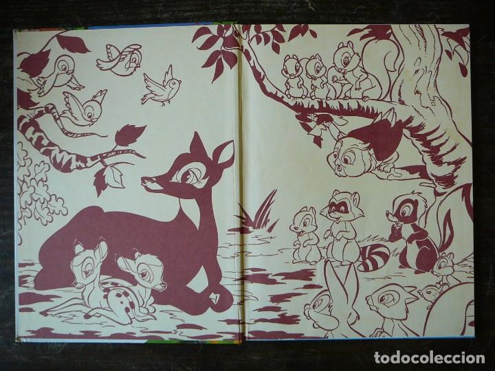 Libros de segunda mano: Bambi. Libro en ingl&eacute;s y catal&aacute;n. Comic. Walt Disney 1996. - Foto 12