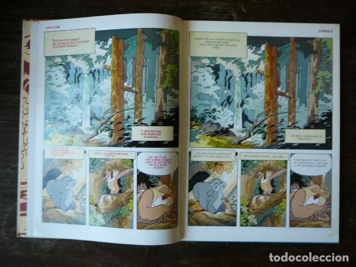 Libros de segunda mano: Bambi. Libro en ingl&eacute;s y catal&aacute;n. Comic. Walt Disney 1996. - Foto 16