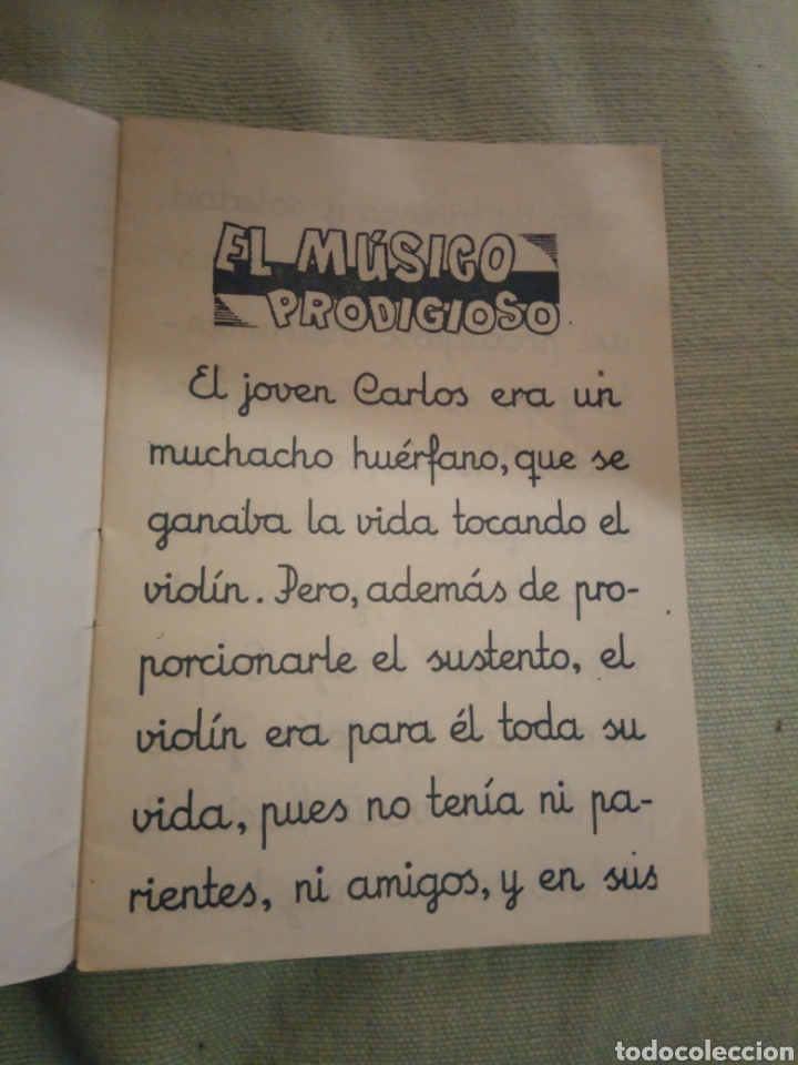 Libros de segunda mano: Cuento El musico prodigioso ediciones gaisa - Foto 3