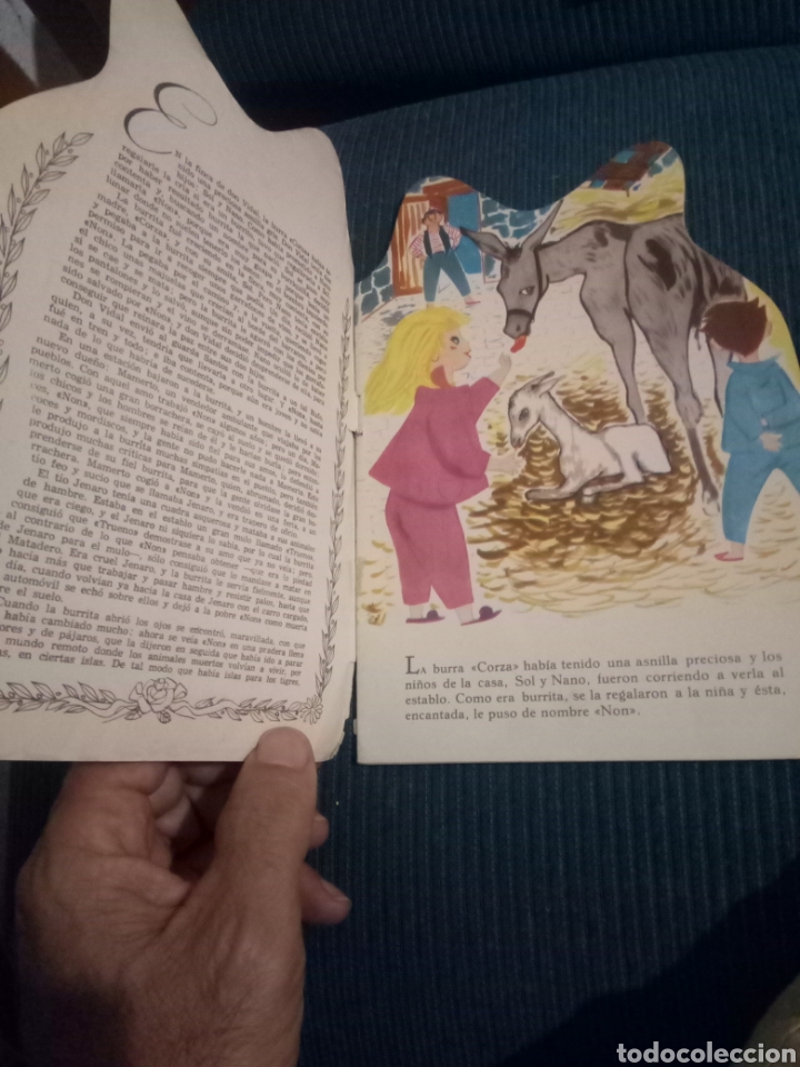 Libros de segunda mano: cuento Troquelado la burrita non ediciones cid - Foto 2