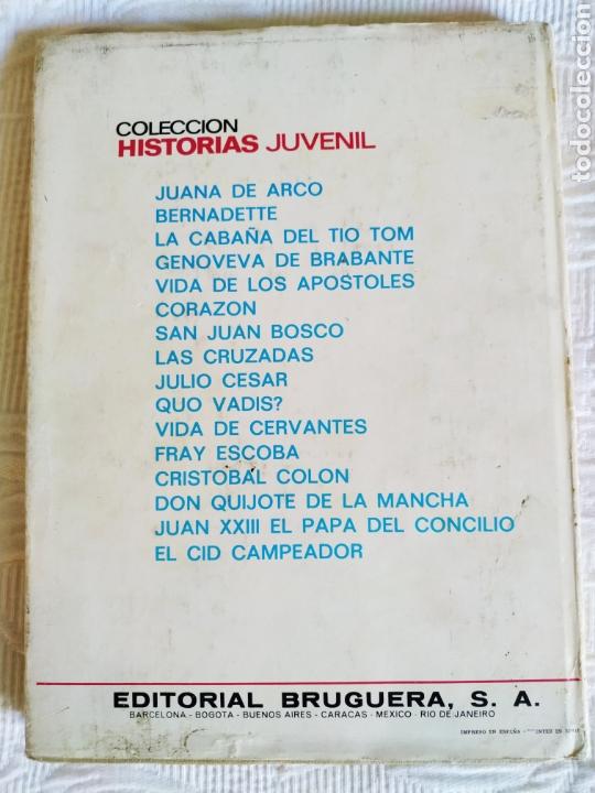 Libros de segunda mano: Vida de Cervantes ilustrado - Foto 2