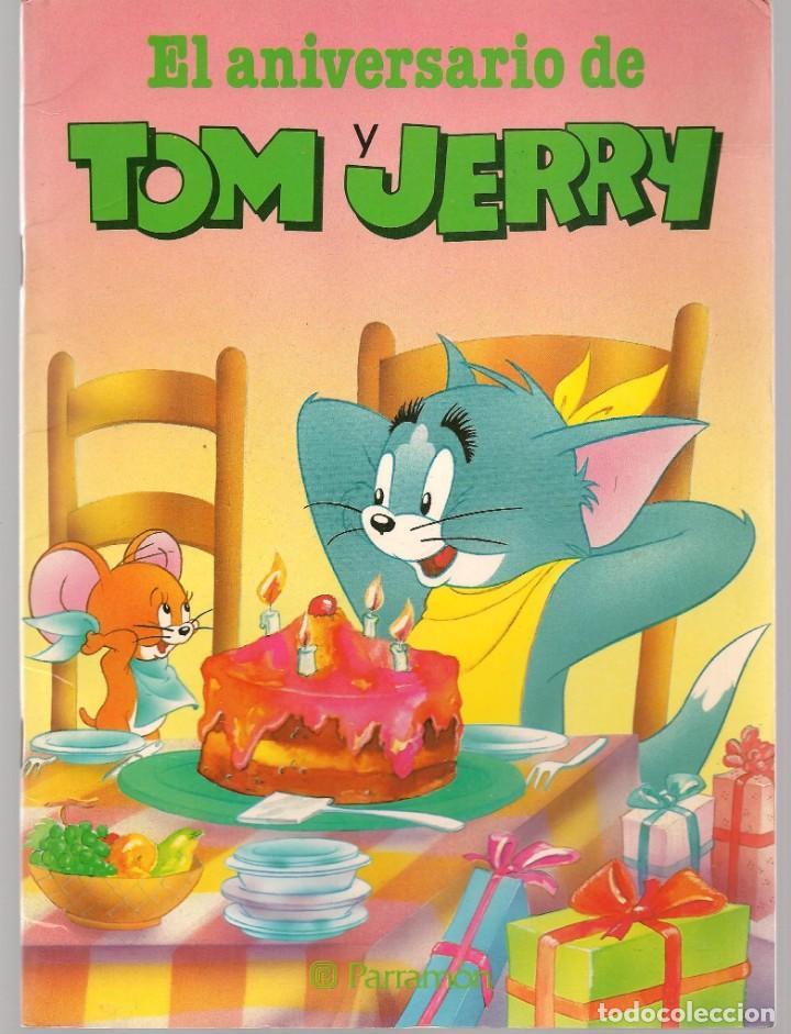 Libros de segunda mano: CUENTO: EL ANIVERSARIO DE TOM Y JERRY. PARRAM&Oacute;N. (C/A4) - Foto 1