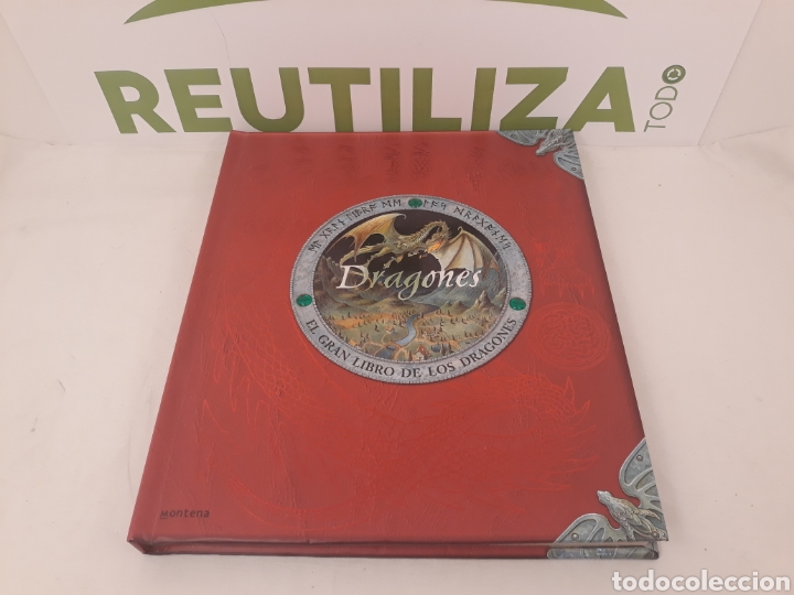 Libros de segunda mano: El gran libro de los dragones. Montena. - Foto 1