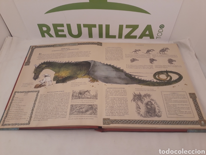 Libros de segunda mano: El gran libro de los dragones. Montena. - Foto 4