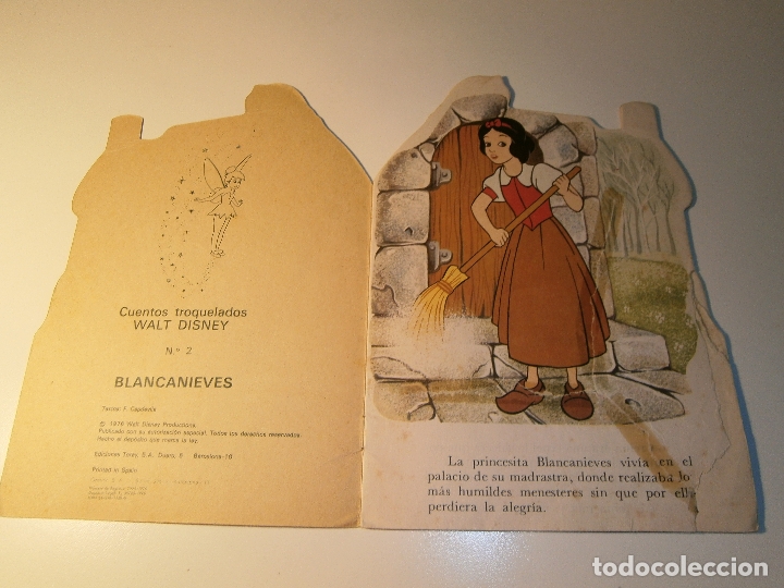 Libros de segunda mano: CUENTO TROQUELADO - BLANCANIEVES Y LOS SIETE ENANITOS - DISNEY - TORAY - Foto 2