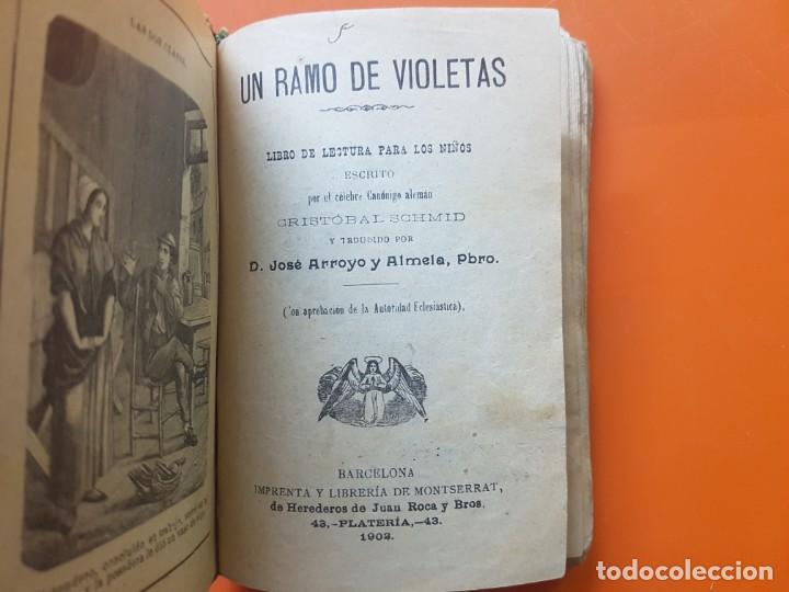 Libros de segunda mano: Un ramo de violetas - Foto 2