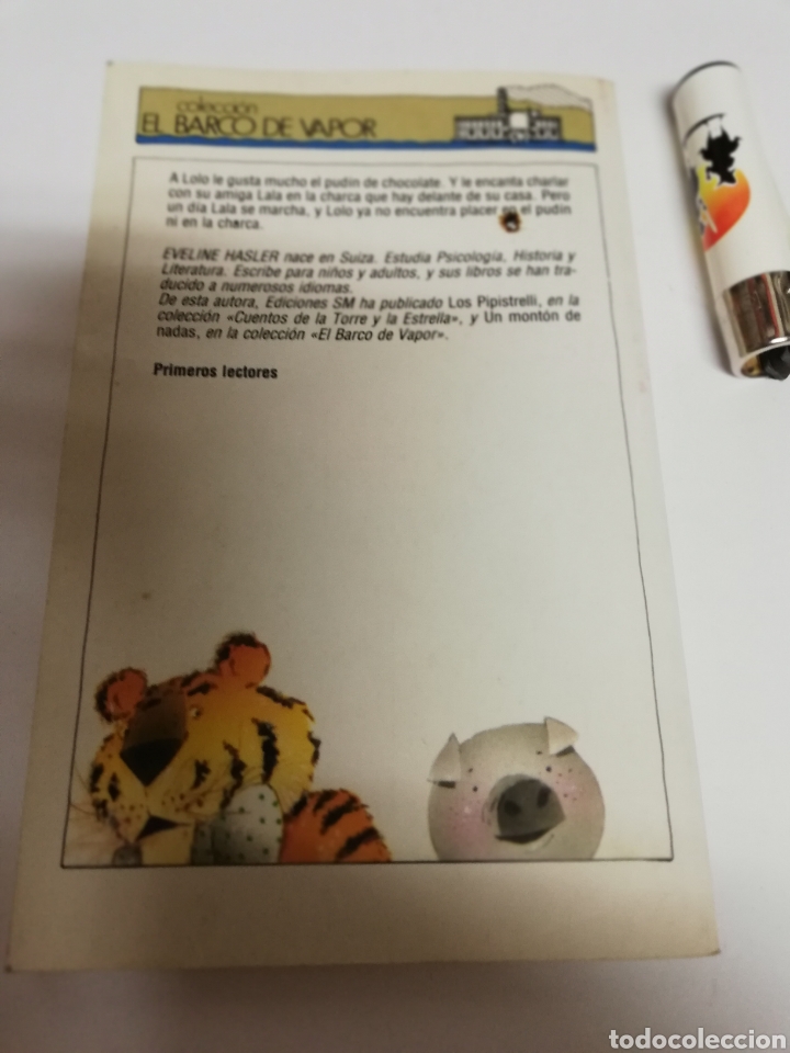 Libros de segunda mano: EL CERDITO LOLO. EVELINE HASLER. EDICIONES SM. - Foto 2