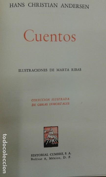 Libros de segunda mano: Cuentos por Hans Christian Andersen - Foto 3