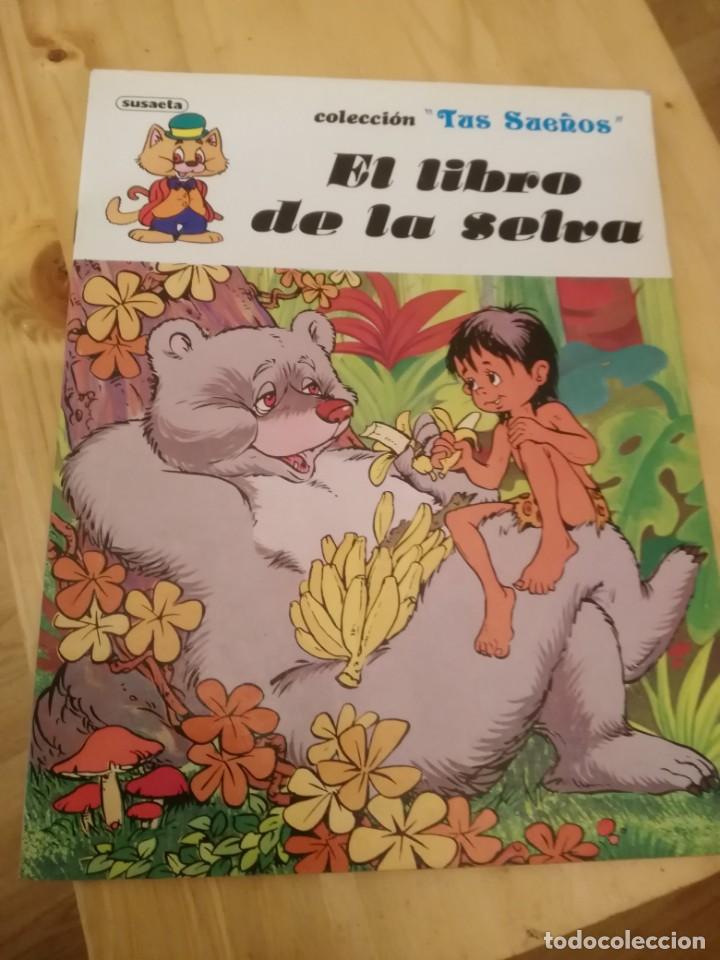 Libros de segunda mano: COLECCI&Oacute;N TUS SUE&Ntilde;OS. EL LIBRO DE LA SELVA. SUSAETA 1981. - Foto 1