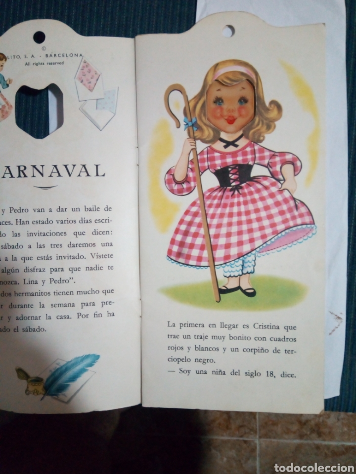 Libros de segunda mano: Cuento carnaval la fiesta de lina y Pedro - Foto 2