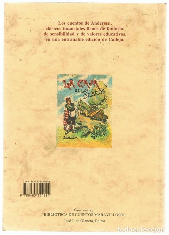 Libros de segunda mano: CUENTOS DE ANDERSEN PR&Oacute;LOGO DE CARMEN BRAVO - VILLASANTE - Foto 2