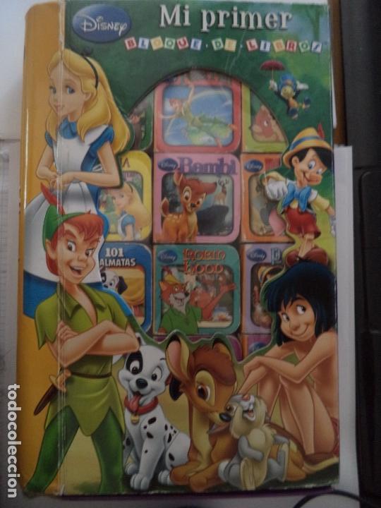 Libros de segunda mano: MI PRIMER BLOQUE DE LIBROS 12 LIBRITOS EN UN ESTUCHE DISNEY 2012 - Foto 1