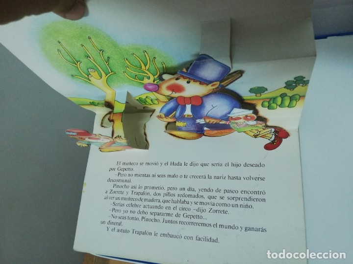 Libros de segunda mano: CUENTO PANORAMICO - PINOCHO -EDITORIAL ROMA - - Foto 3
