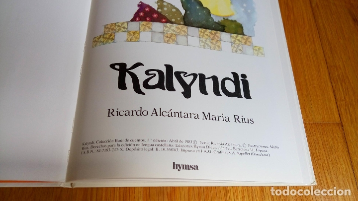 Libros de segunda mano: Kalyndi (Ed Hymsa) - Foto 3
