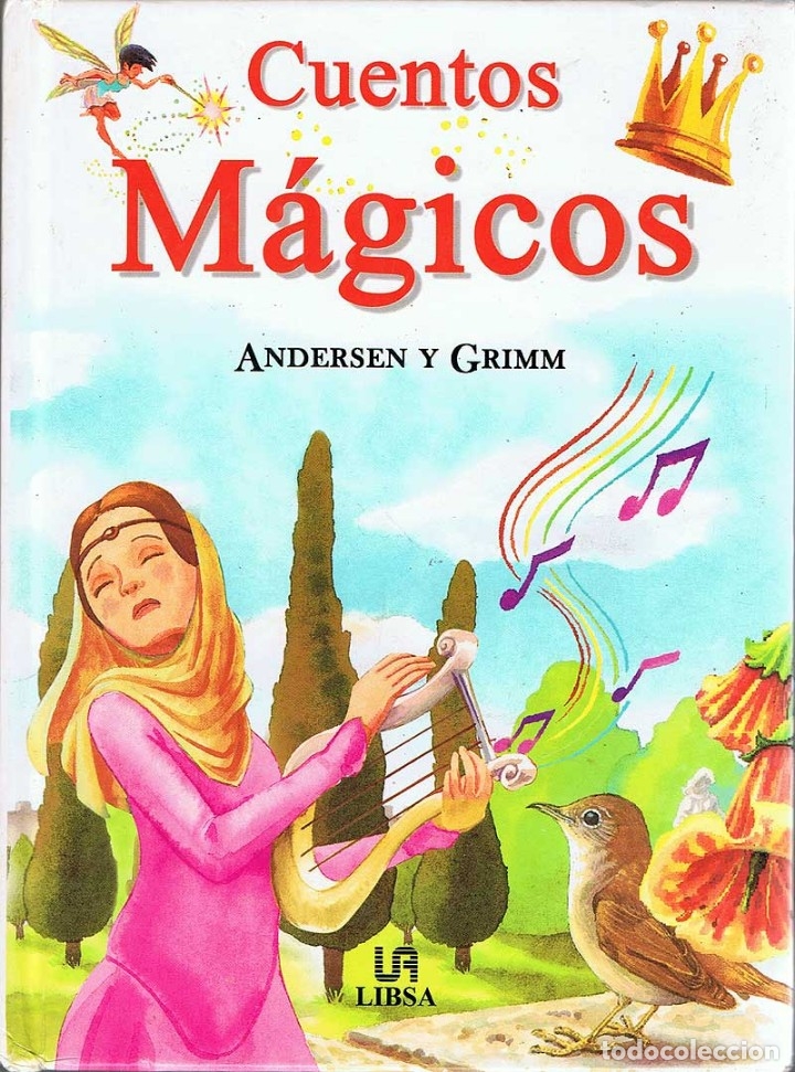 Libros de segunda mano: Cuentos M&aacute;gicos - Andersen y Grimm. Libsa - Foto 1