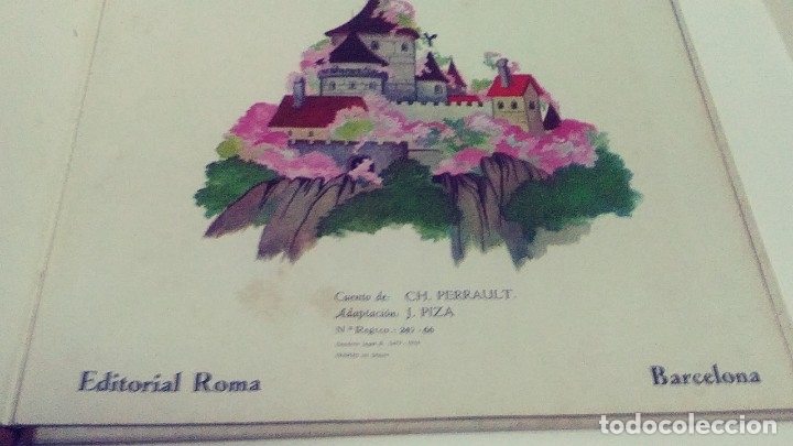 Libros de segunda mano: LA BELLA DURMIENTE ED. ROMA CH. PERRAULT - Foto 3
