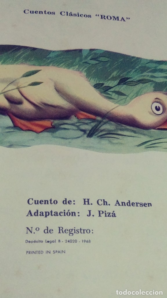 Libros de segunda mano: EL PATITO FEO, CUENTO 1968 - Foto 3