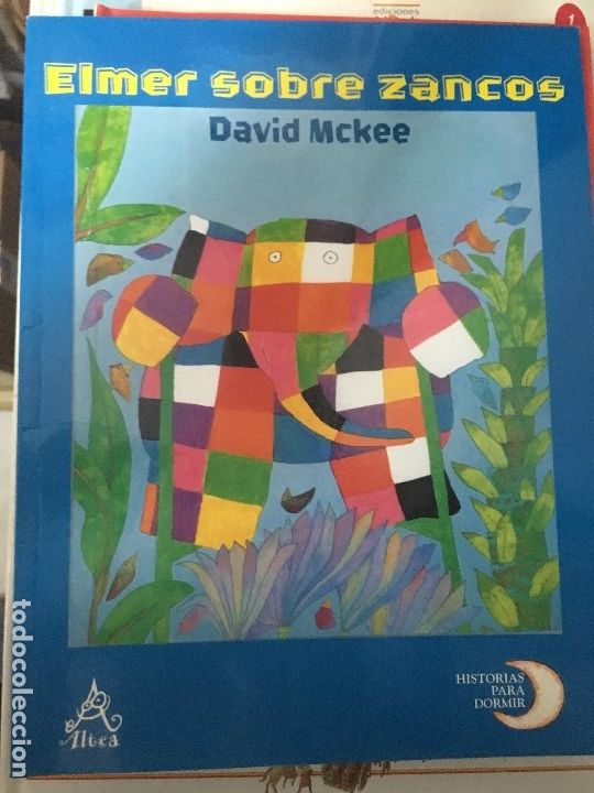 Libros de segunda mano: ELMER SOBRE ZANCOS .DAVID MCKEE - Foto 1