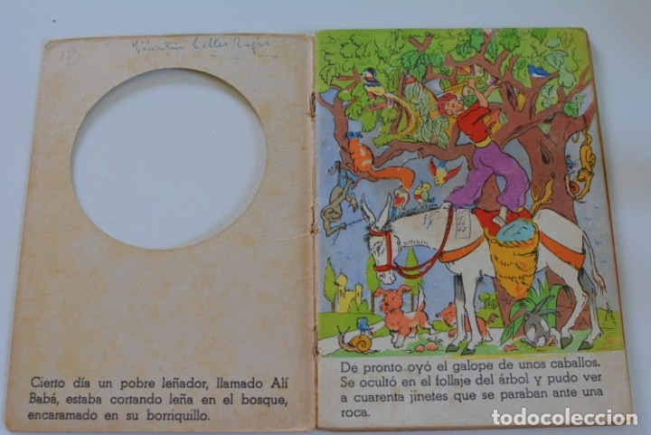 Libros de segunda mano: ALI BABA Y LOS CUARENTA LADRONES (COLECCI&Oacute;N A TRAV&Eacute;S DE... ) - ED. ROMA - Foto 3
