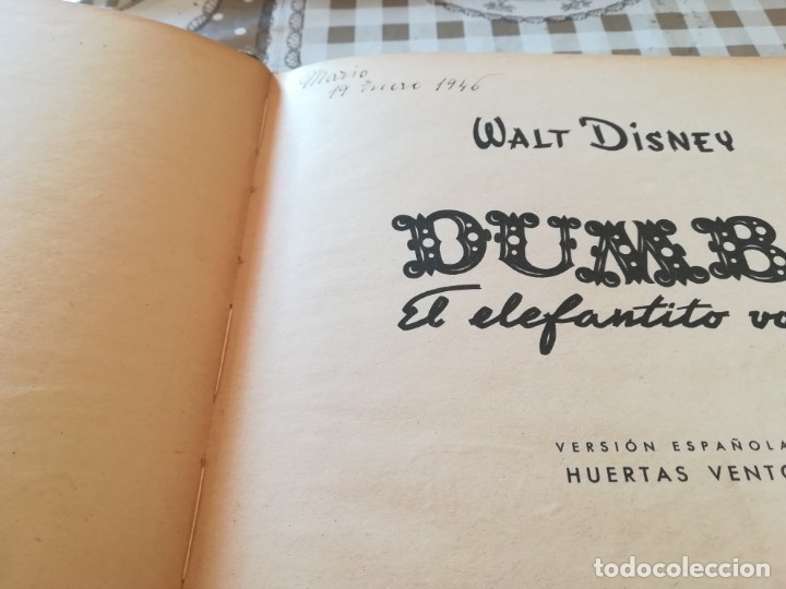 Libros de segunda mano: Dumbo - Walt Disney - 1944 - Foto 5