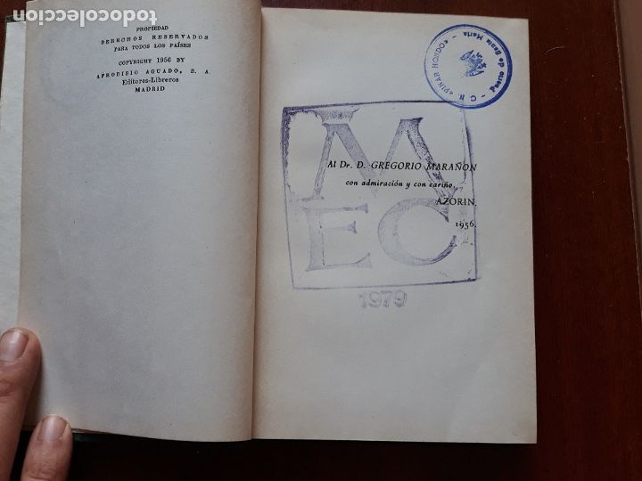 Libros de segunda mano: Cuentos de azorin- 1956 - Foto 3