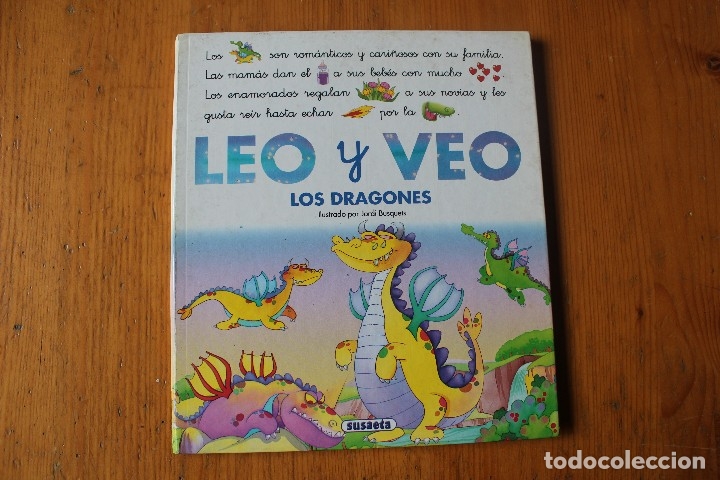 Libros de segunda mano: LEO Y VEO LOS DRAGONES - Foto 1