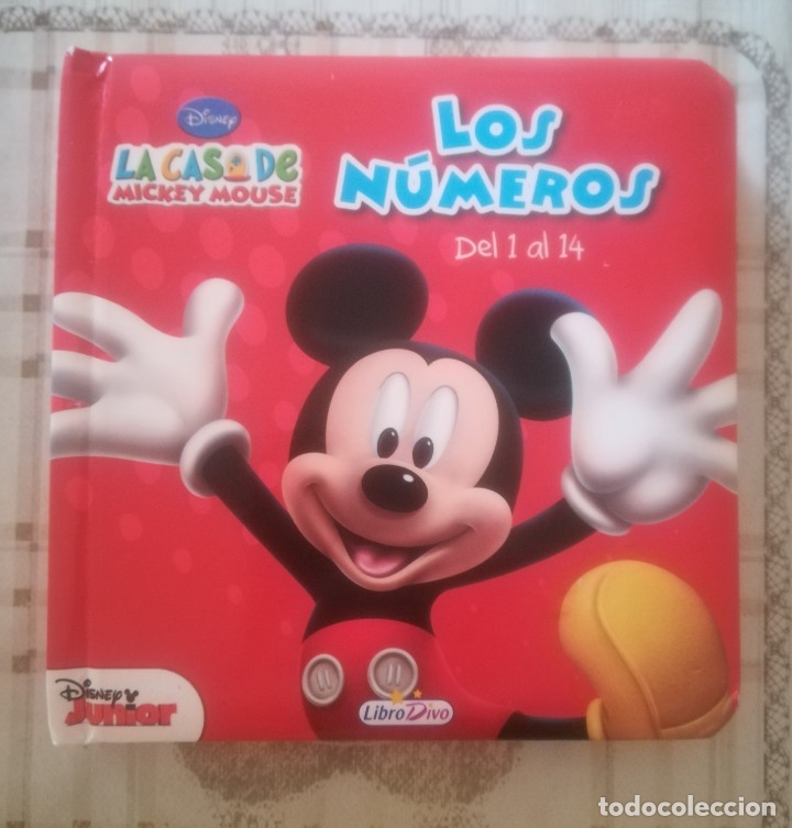 Libros de segunda mano: Los n&uacute;meros. Del 1 al 14 - La casa de Mickey Mouse - Foto 1