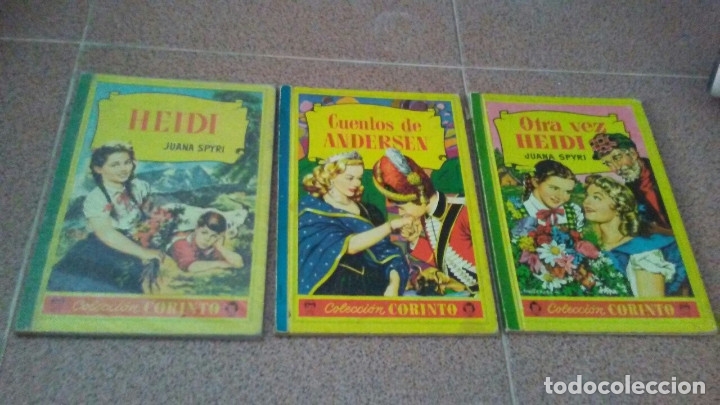Libros de segunda mano: 3 CUENTOS HEIDI. COLECCI&Oacute;N CORINTO. 1959. - Foto 1