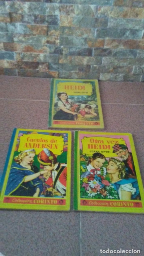 Libros de segunda mano: 3 CUENTOS HEIDI. COLECCI&Oacute;N CORINTO. 1959. - Foto 2