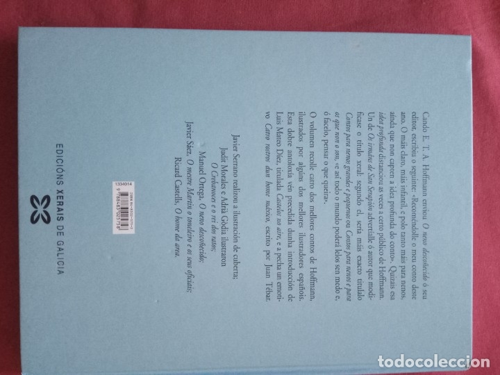 Libros de segunda mano: CONTOS DE HOFFMANN.XERAIS 2000-1&ordf; EDICCION. - Foto 2