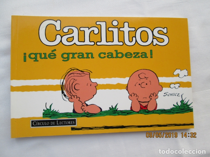 Libros de segunda mano: CARLITOS &iquest;QU&Eacute; GRAN CABEZA! - CIRCULO DE LECTORES - 1996. - Foto 1