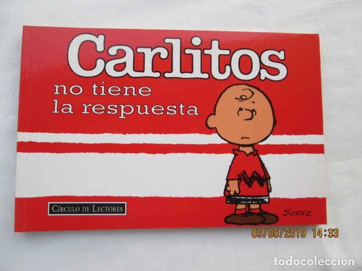 Libros de segunda mano: CARLITOS NO TIENE LA RESPUESTA - CIRCULO DE LECTORES 1994. - Foto 1